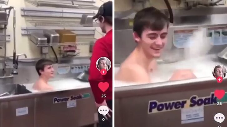 Wendys Workers Fired For Employee Bathing In Kitchen Sink Video