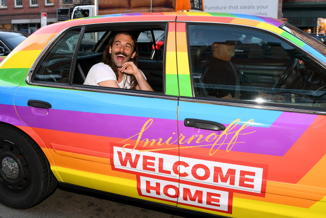 jvn taxi Queer Eyes Jonathan Van Ness Talks Pride, Self Love & Acceptance