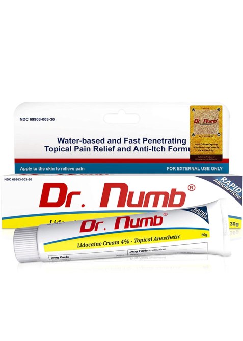 Dr. Numb Topical Anesthetic Numbing Cream