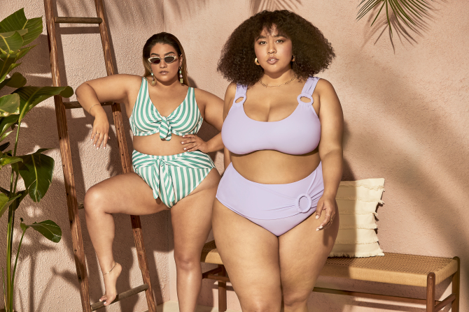 STYLECASTER | Gabi Fresh Swimsuits For All Summer 2020 Minimalism Collection