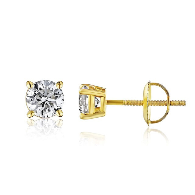 The Diamond Channel AGS Certified Diamond Earrings