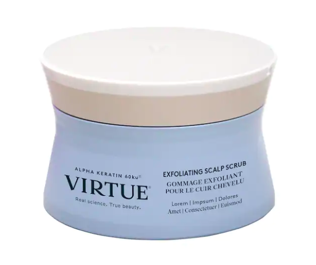 virtue exfoliating scalp treatement