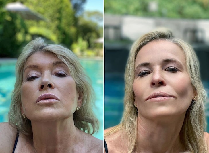 Martha Stewart Claps Back At Chelsea Handler Over Pool Selfie Heard Zone