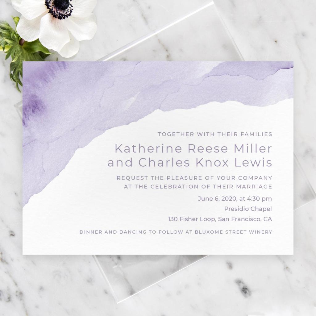 STYLECASTER | minimalist wedding invitations
