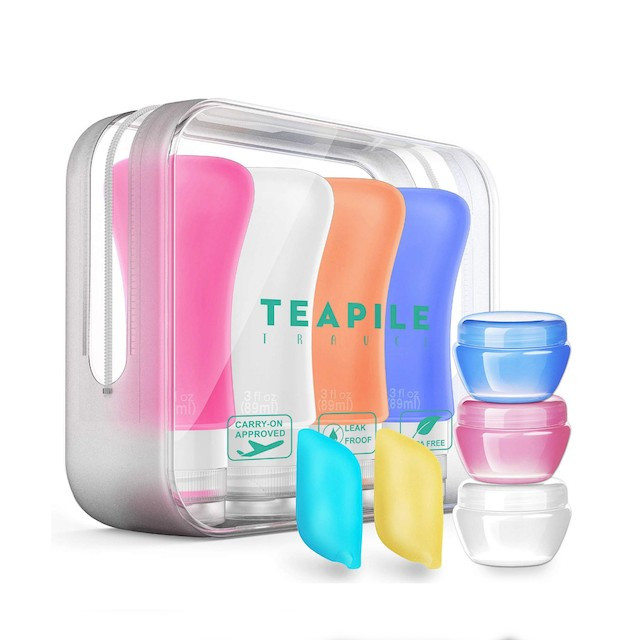 4 Pack Travel Bottles, TSA Approved Containers