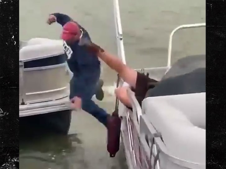 Marriage Proposal Hilariously Fails As Groom Falls Off Boat
