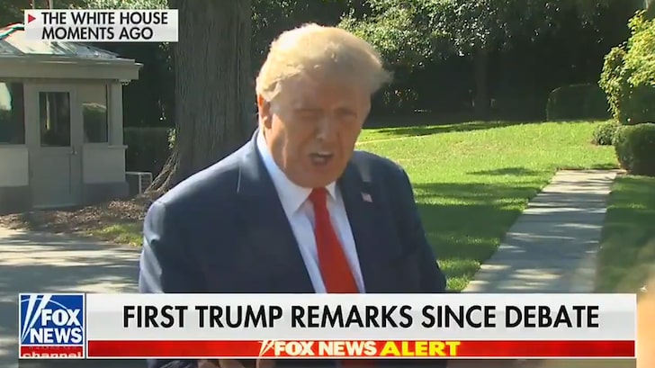 President Trump Denies Knowledge of Proud Boys but Says 'Stand Down'