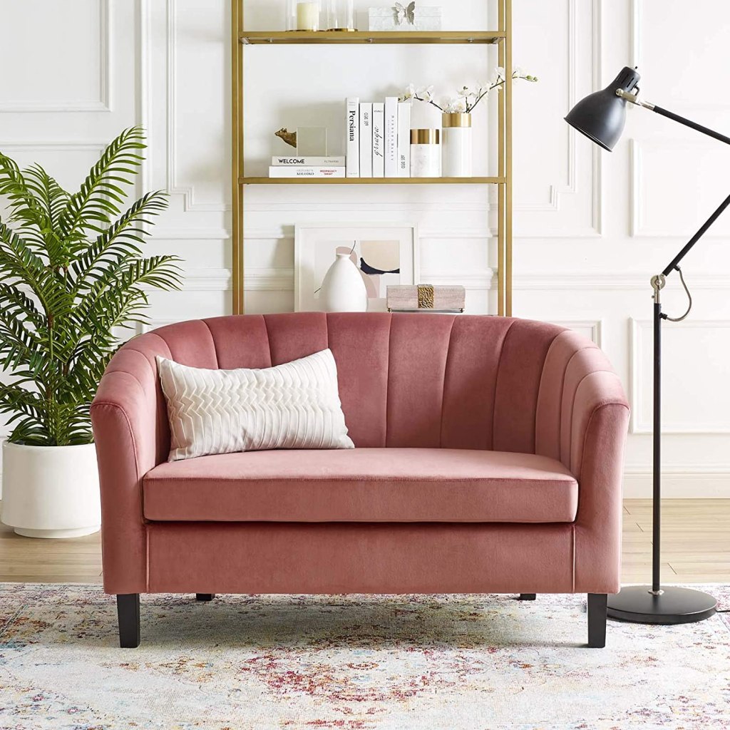 Modway velvet sofa amazon