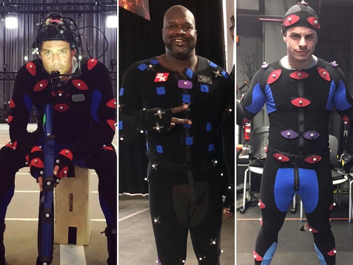 Celebrity Motion Capture -- Get In The Game!