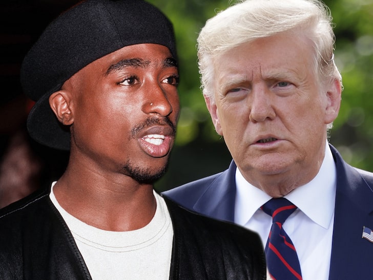 Tupac Shakur's Brother Slams Trump for 'Disrespectful' Jab at Kamala