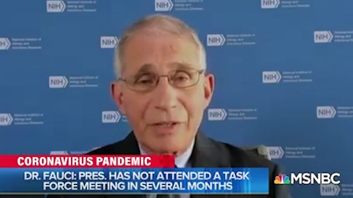 Dr. Fauci Says He Doesn't Have President's Ear as COVID Stats Soar
