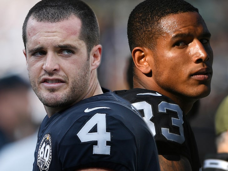 Derek Carr, LV Raiders Players Fined For Going Maskless At Charity Event