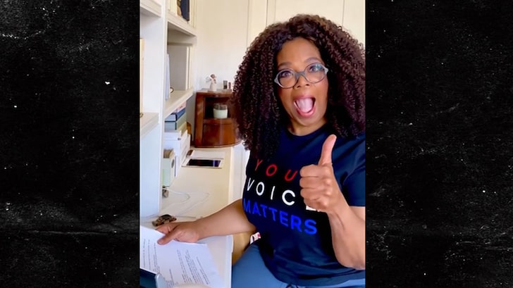 Oprah Makes Cold Calls to Prospective Texas Voters with Beto O'Rourke
