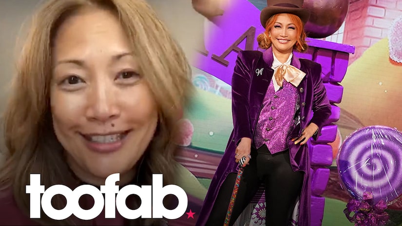 Inside Carrie Ann Inaba's Willy Wonka Transformation For Halloween Episode Of The Talk