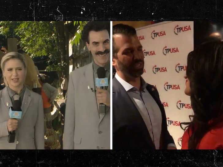 Sacha Baron Cohen's 'Borat' Daughter Got into White House, Met Don Jr. at Fundraiser