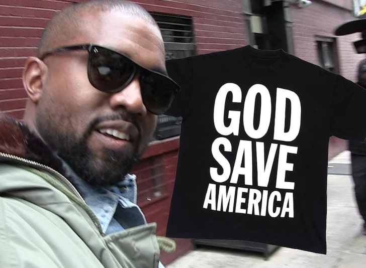 Kanye West Files for Rights to 'God Save America' Amid Campaign Push