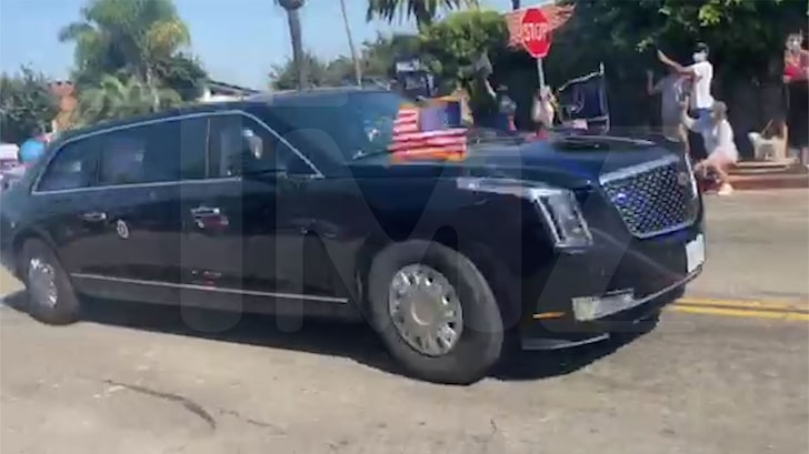 Trump Touches Down for Orange County Fundraiser, Maskless Fandom Ensues