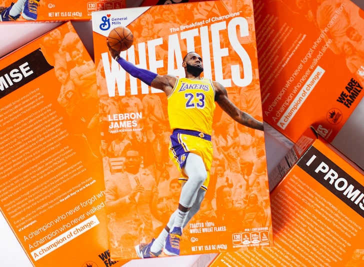 LeBron James Tapped as New Wheaties Box Athlete, Takes Over for Serena