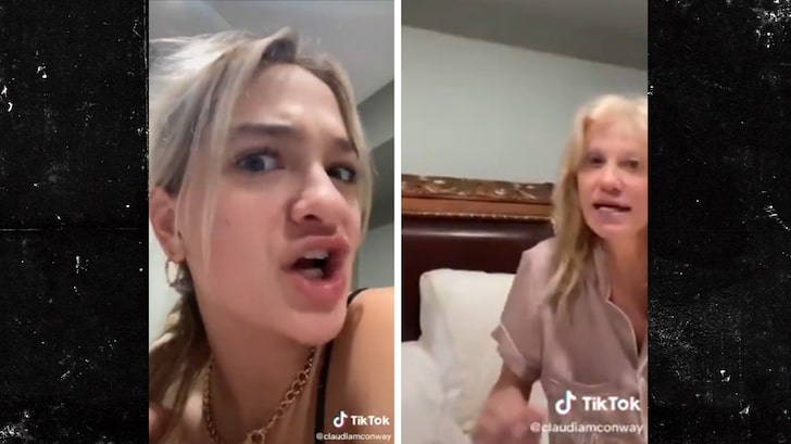 Claudia Conway Beefs with Kellyanne on TikTok, Seemingly Grounded