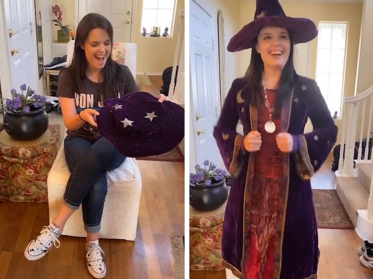 'Halloweentown' Star Kimberly J. Brown Recreates Witch Outfit on TikTok