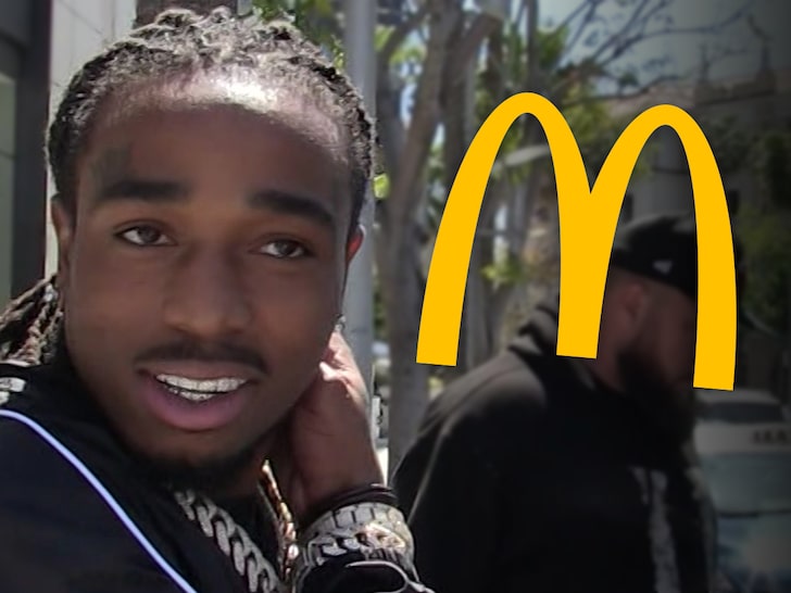 Quavo Appears to Pitch McDonald's on His Own 'Meal' Deal Sponsorship