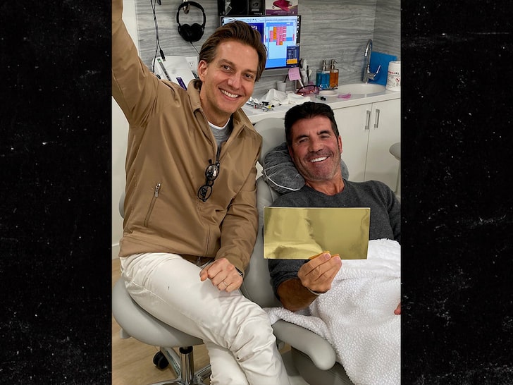 Simon Cowell Gets a Set of New Teeth During Back Recovery
