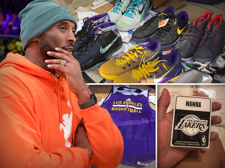 Kobe Bryant Storage Locker Treasures Returned to Vanessa, 'It's All Worked Out'