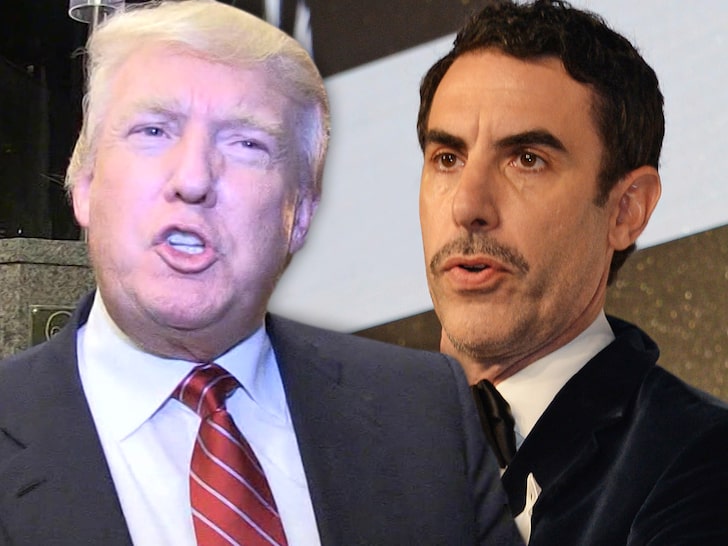 Sacha Baron Cohen Thanks Trump for Calling Him a 'Creep' for 'Borat' Stunt