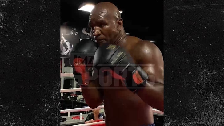Evander Holyfield To Mike Tyson, I Wanna Fight You Next, Stop Ducking Me!!