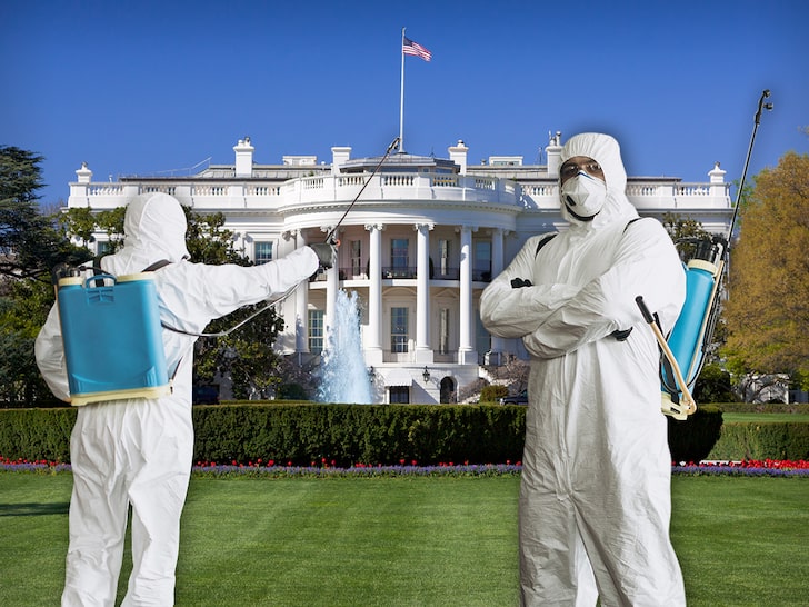 White House Getting Disinfectant Misting Following COVID-19 Outbreak