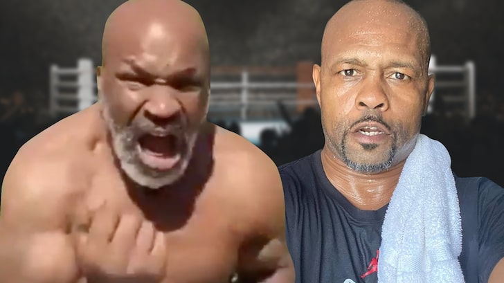 Mike Tyson Hitting the Scale for Roy Jones Jr. Fight, We're Live Streaming!!!