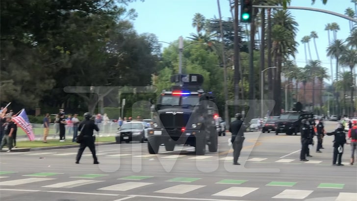Beverly Hills Police Show of Force Alarms Neighboring Police Depts.