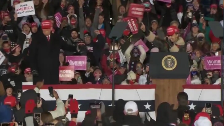 Lil Pump Stumps at Trump Rally, John Legend & Lady Gaga for Biden