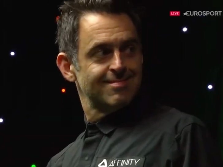 Snooker Star Ronnie O'Sullivan Rips Huge Fart and Blames Ref, Busted By Video
