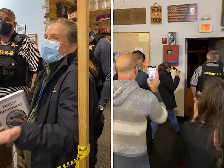 NY Authorities Try to Shut Down Biz Meeting, Chased Off by Anti-Maskers