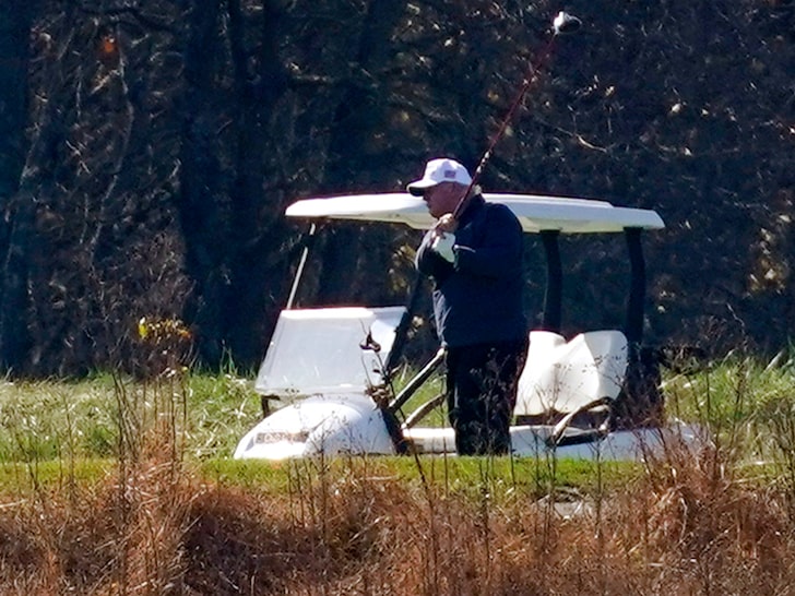 Trump Was Golfing When Joe Biden Was Declared Winner of Election