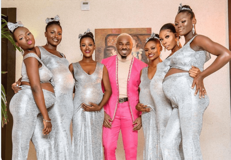 Man Goes Viral: Hosts Baby Shower For His 6 Pregnant Girlfriends