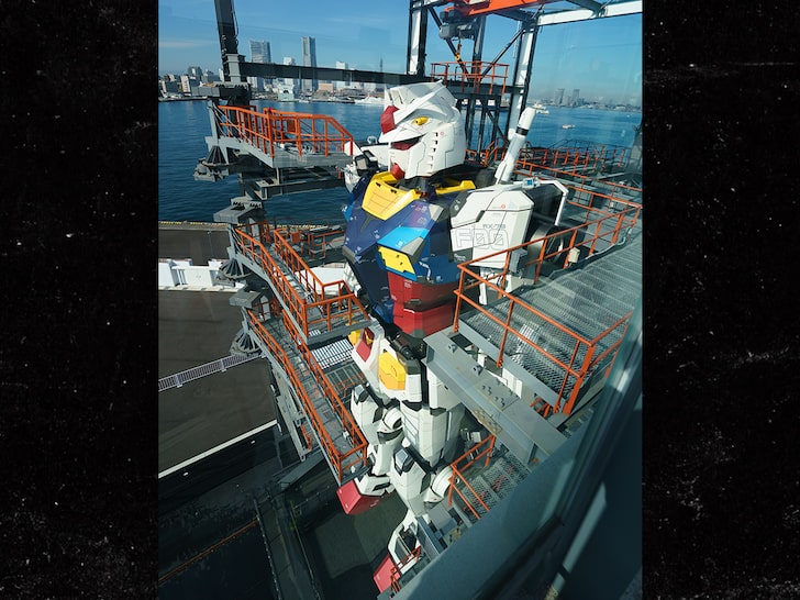 Japanese Life-Size Gundam Robot Replica Officially 'Unveiled'