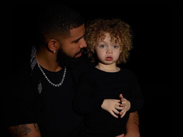 Drake And His Son Adonis