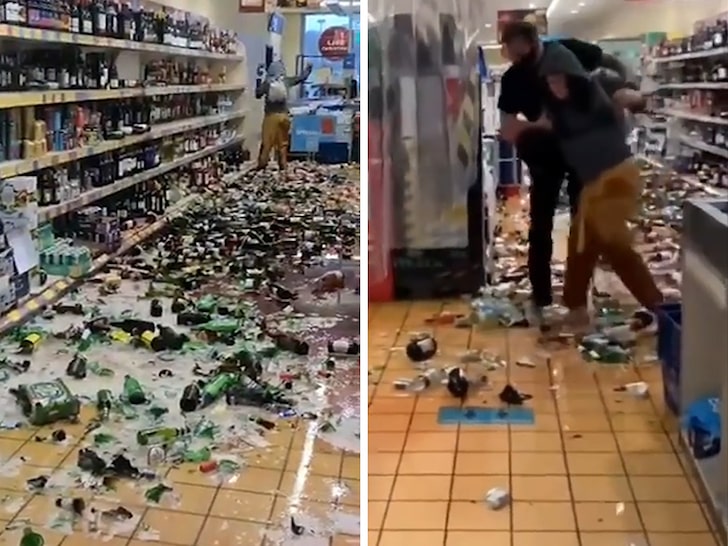 Woman Goes On Rampage and Breaks 500 Bottles of Liquor in Supermarket