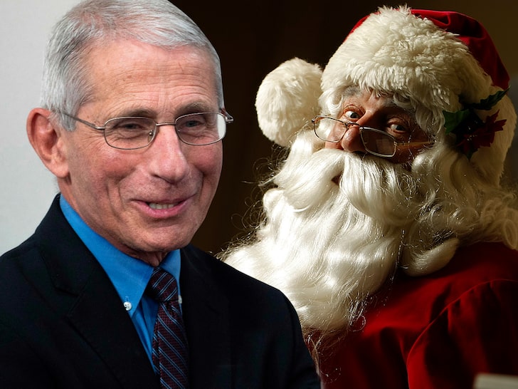 Dr. Fauci Says Santa Claus Immune to COVID and Won't Spread it
