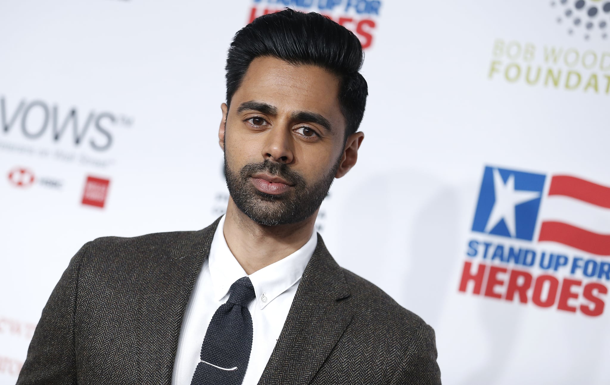 NEW YORK, NEW YORK - NOVEMBER 04 Hasan Minhaj attends 13th Annual Stand Up For Heroes at The Hulu Theater at Madison Square Garden on November 04, 2019 in New York City. (Photo by John Lamparski/Getty Images)