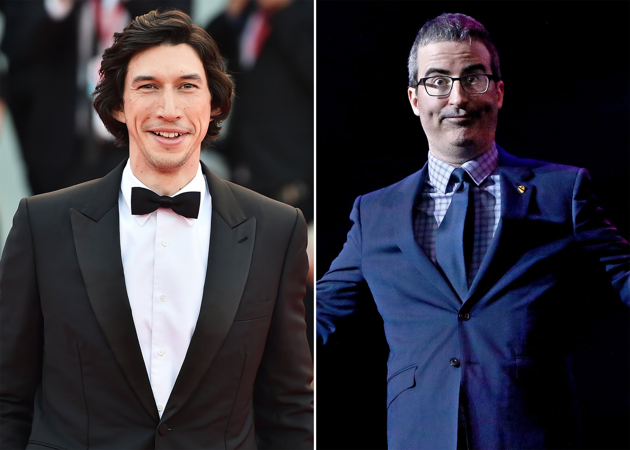 Adam Driver Confronts John Oliver About His Thirst Bit