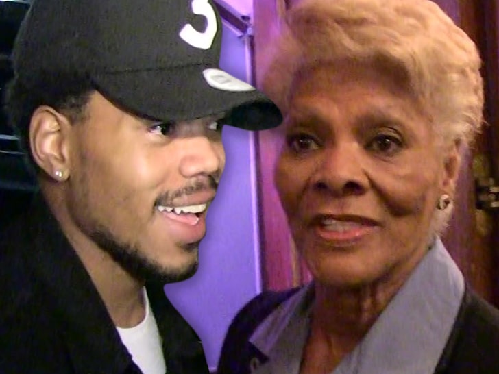 Chance the Rapper Freaked Out by Dionne Warwick