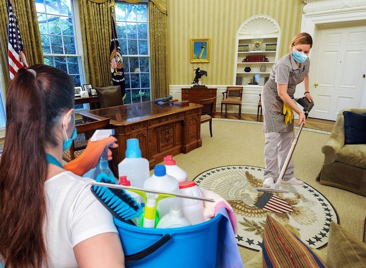 White House Dropping $44k on Carpet Cleaning for Biden Administration