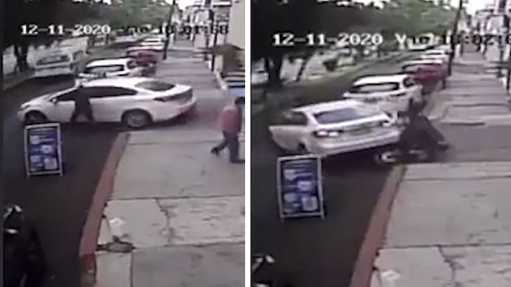 Attempted Carjacking Gone Wrong, Driver Runs Over Suspects On Video