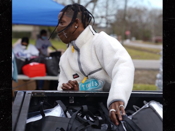 Travis Scott Gives Back to Hometown with Holiday Toy Drive for Kids