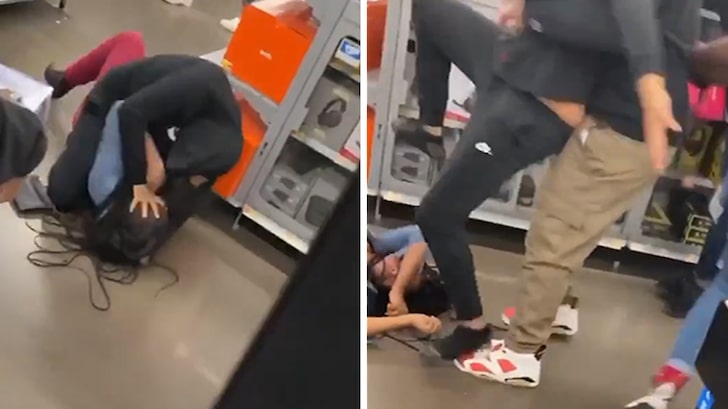 Walmart Brawl Ends with Woman Stomped On, Knocked Out Cold