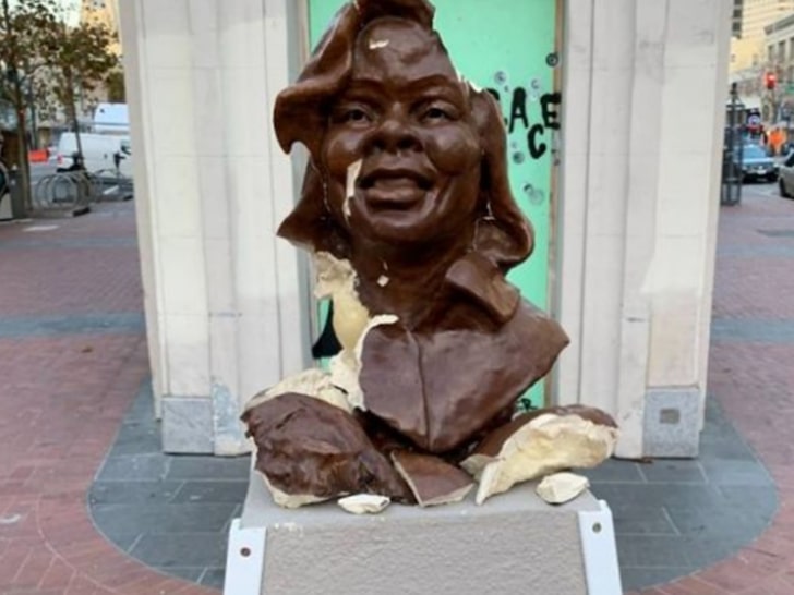 Breonna Taylor Statue Vandalized, Sculptor Calls it 'Racist Aggression'