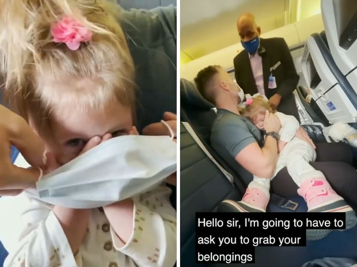 United Airlines Bans Family for Life Because 2-year-old Refuses To Wear Mask